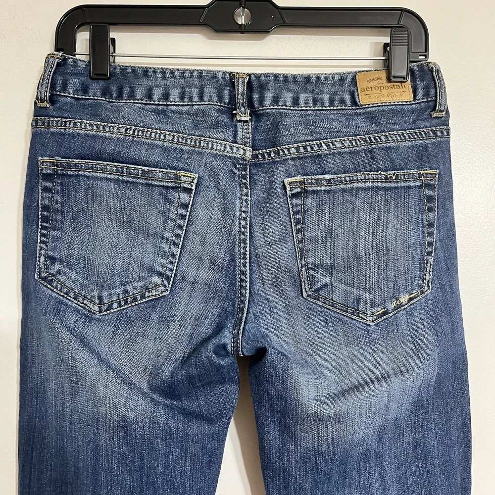 Aeropostale‎ Ashley Ultra Skinny Jeans Women's Size 5/6 Regular Dark Wash